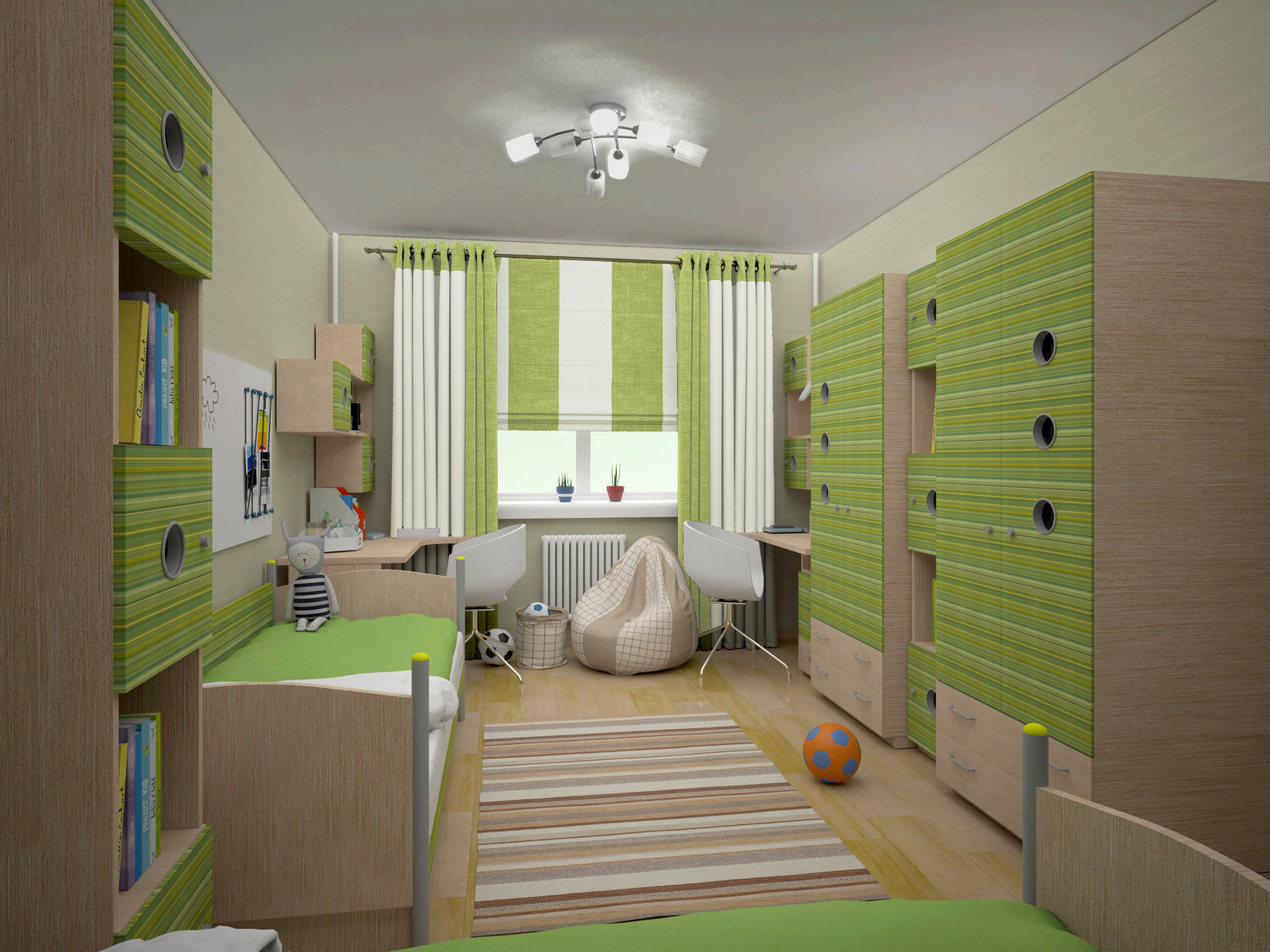 Дизайн детских и комнат для тинейджеров