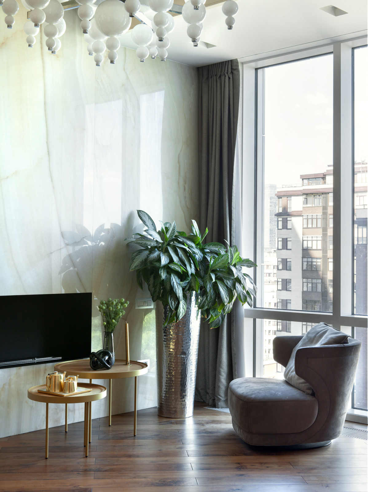 Просторная квартира в ЖК "Мосфильмовский"