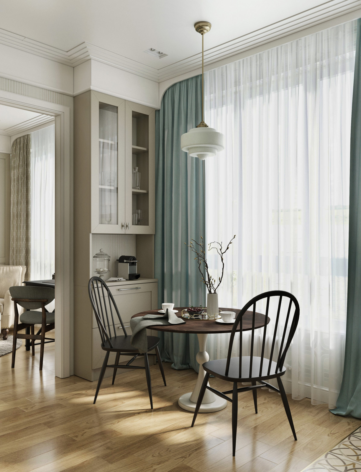 "Голова в облаках", квартира 42 м2