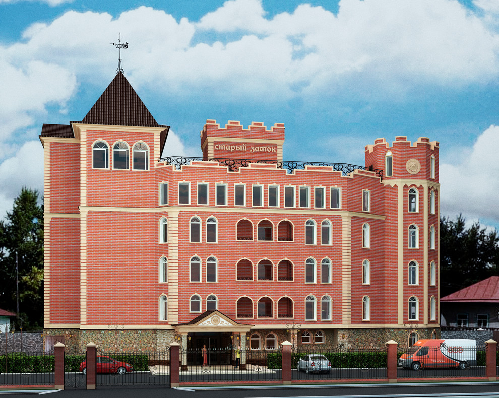 Обложка проекта: Оформление фасада отеля