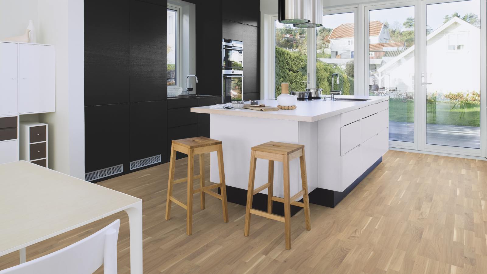 Интерьеры с паркетом BOEN