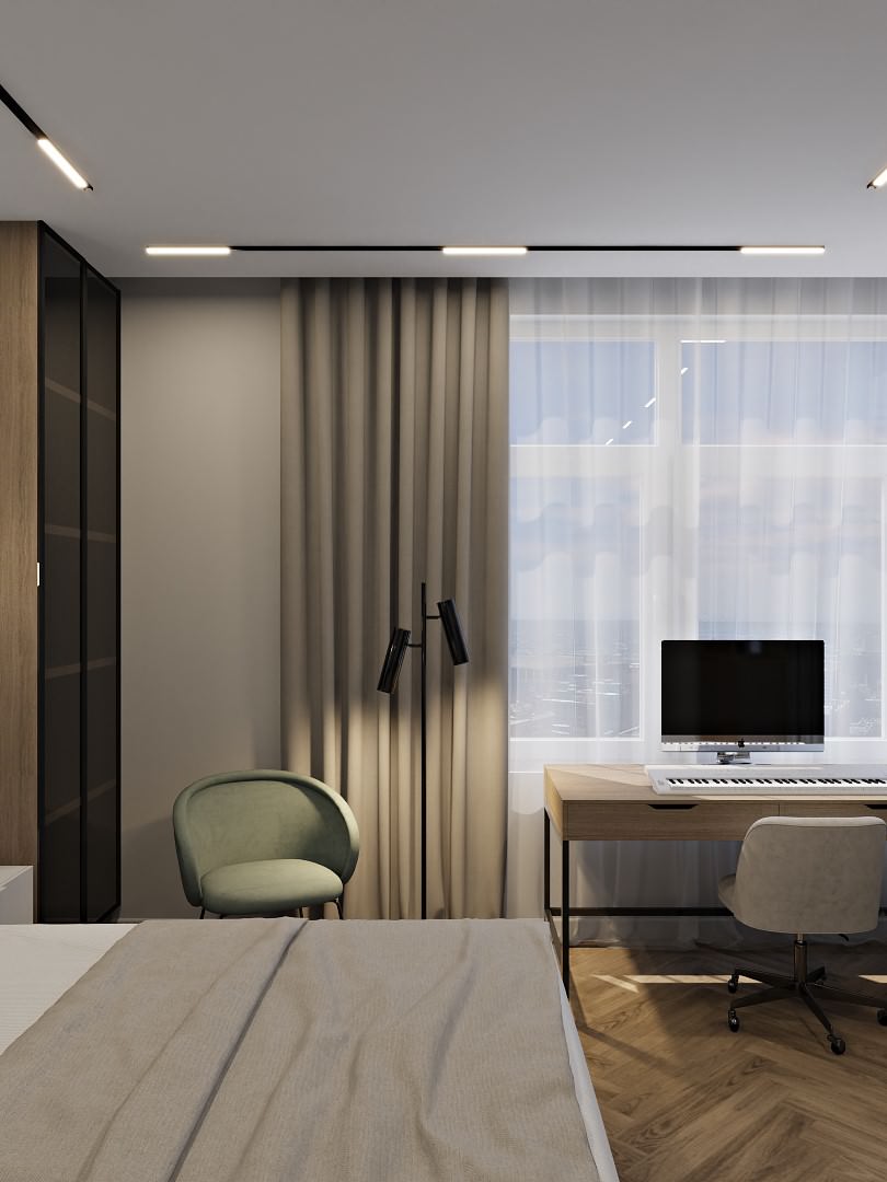 Спальня в современном стиле