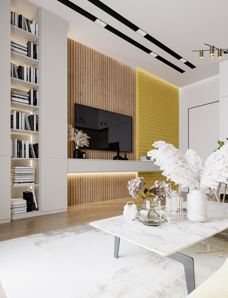 ПРОЕКТ 2-КОМНАТНОЙ КВАРТИРЫ В СТИЛЕ LOFT