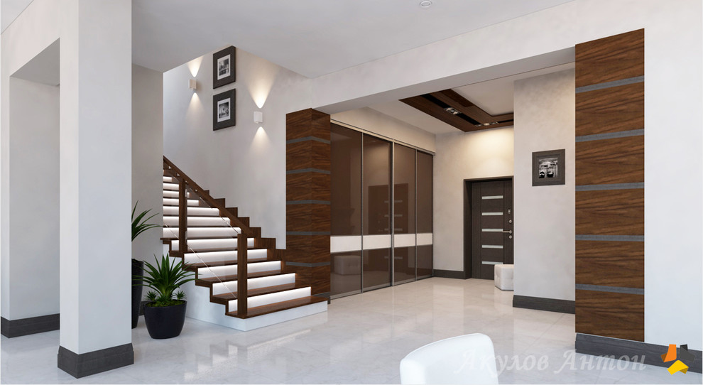 Дизайн-проект интерьера коттеджа 250 кв.м.