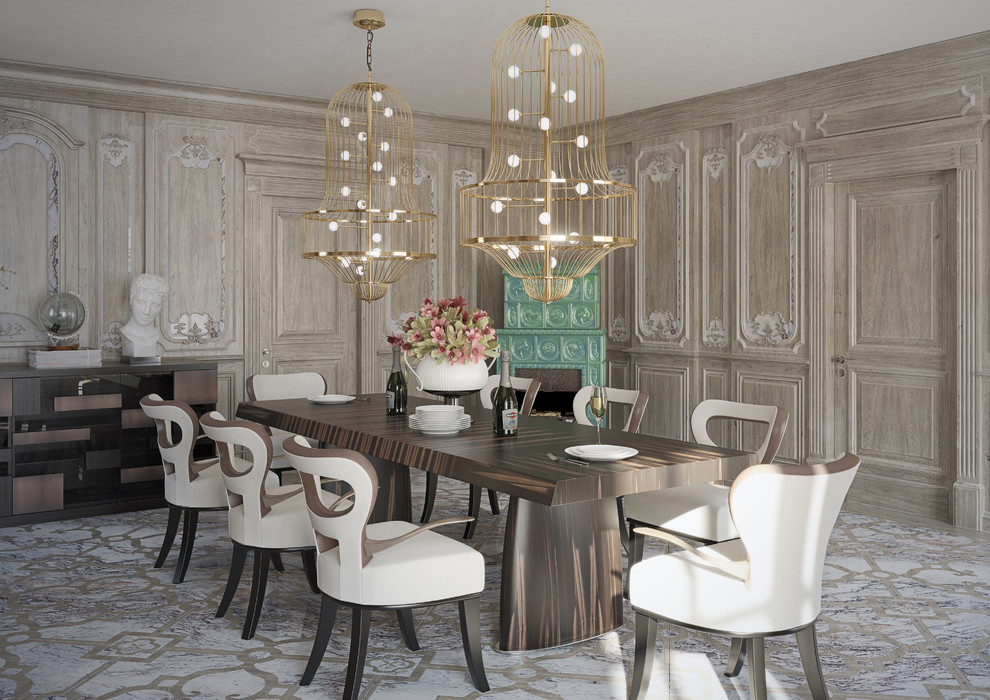 Интерьеры старинного дома 3200 кв метров в Австрии