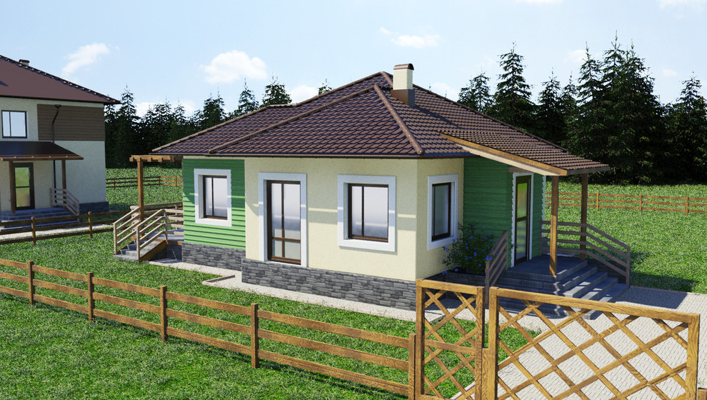 Обложка проекта: Коттеджный поселок "Новая Красноярка"