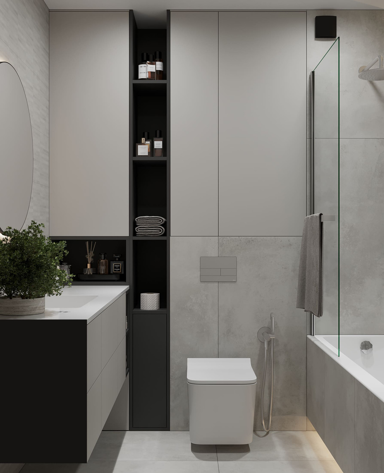 Дизайн-проект пентхауса для молодой пары