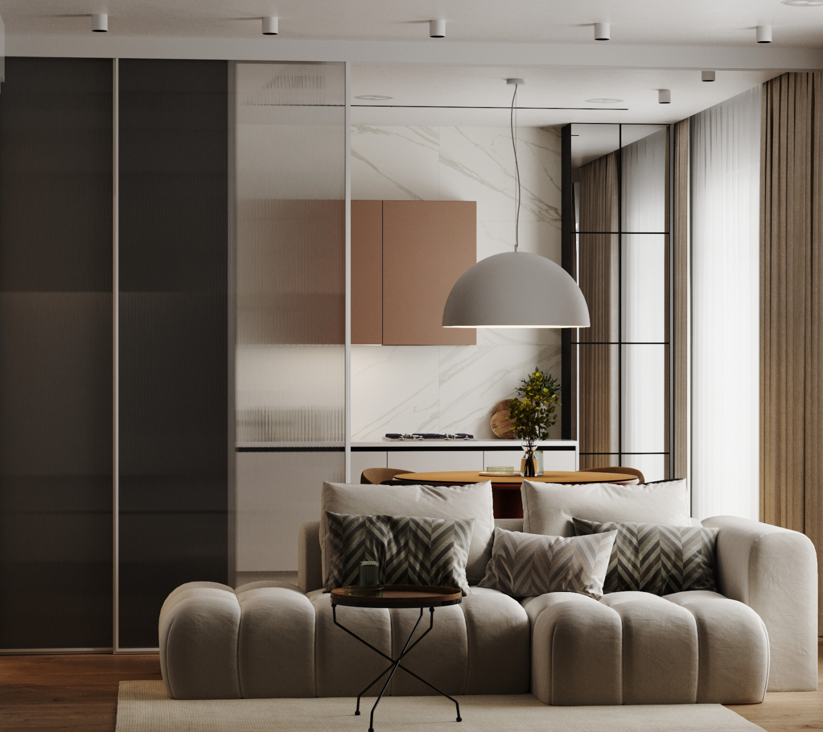 Обложка проекта: Интересный проект квартиры в Ростове