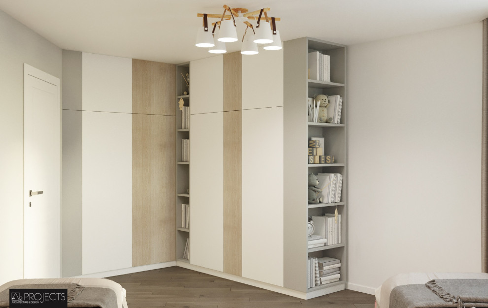 ДИЗАЙН-ПРОЕКТ ДВУХУРОВНЕВОЙ КВАРТИРЫ 104 м2