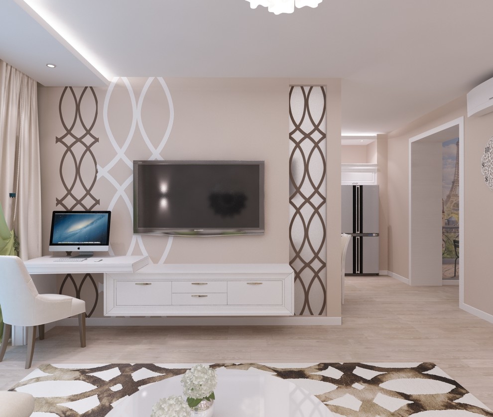 Декоративная штукатурка в проектах дизайнера Екатерины Фёдоровой