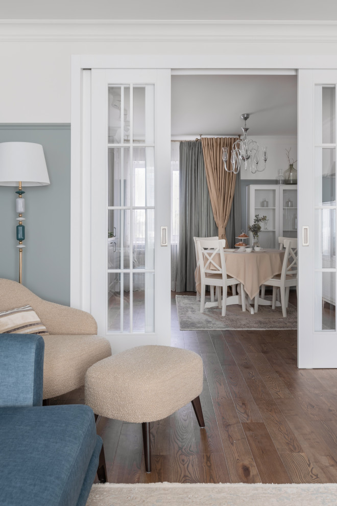 Трехкомнатная квартира в традиционном стиле