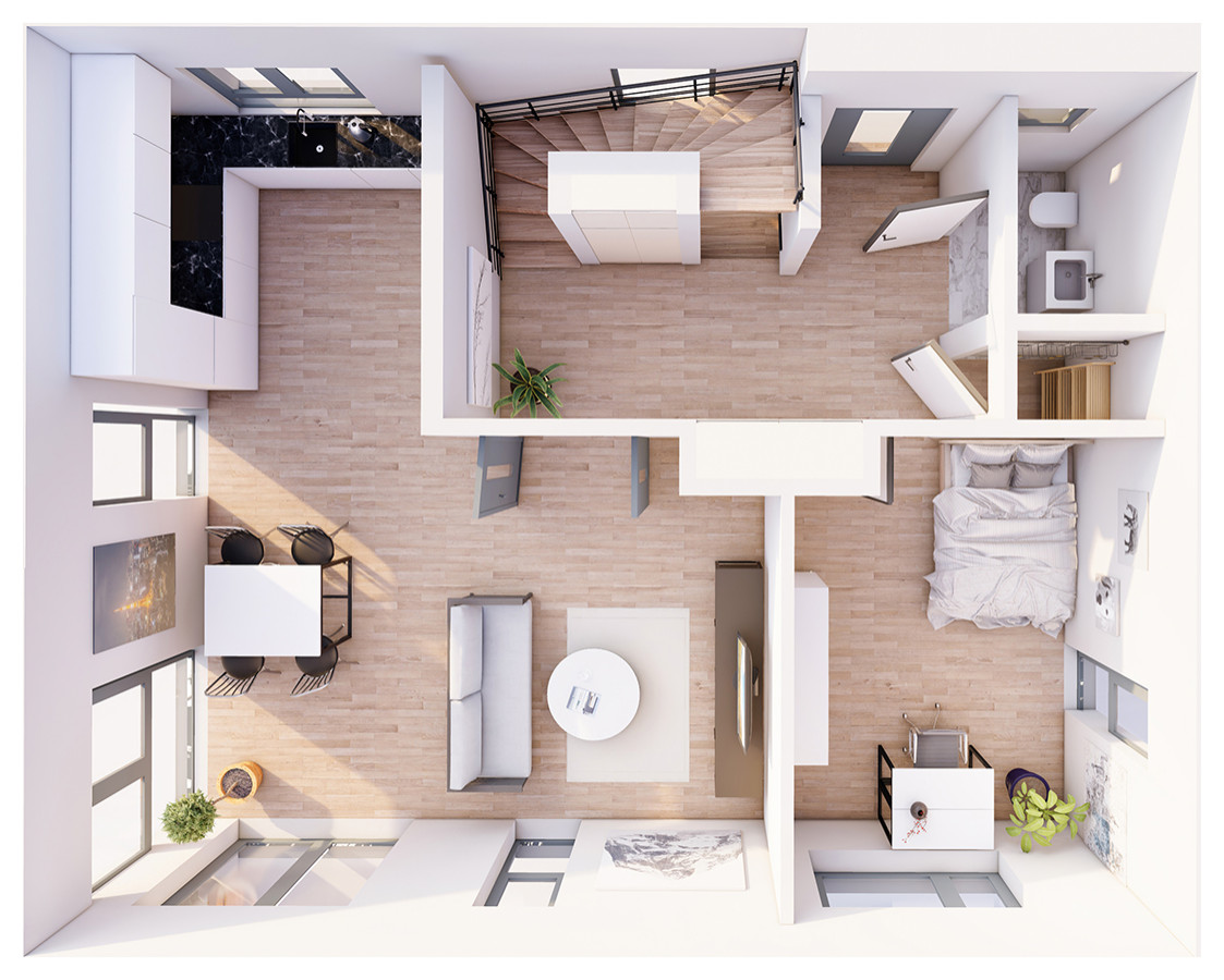 3D-Grundriss