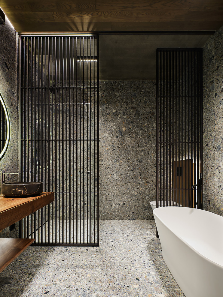 Смелое дизайнерское решение в стиле модерн