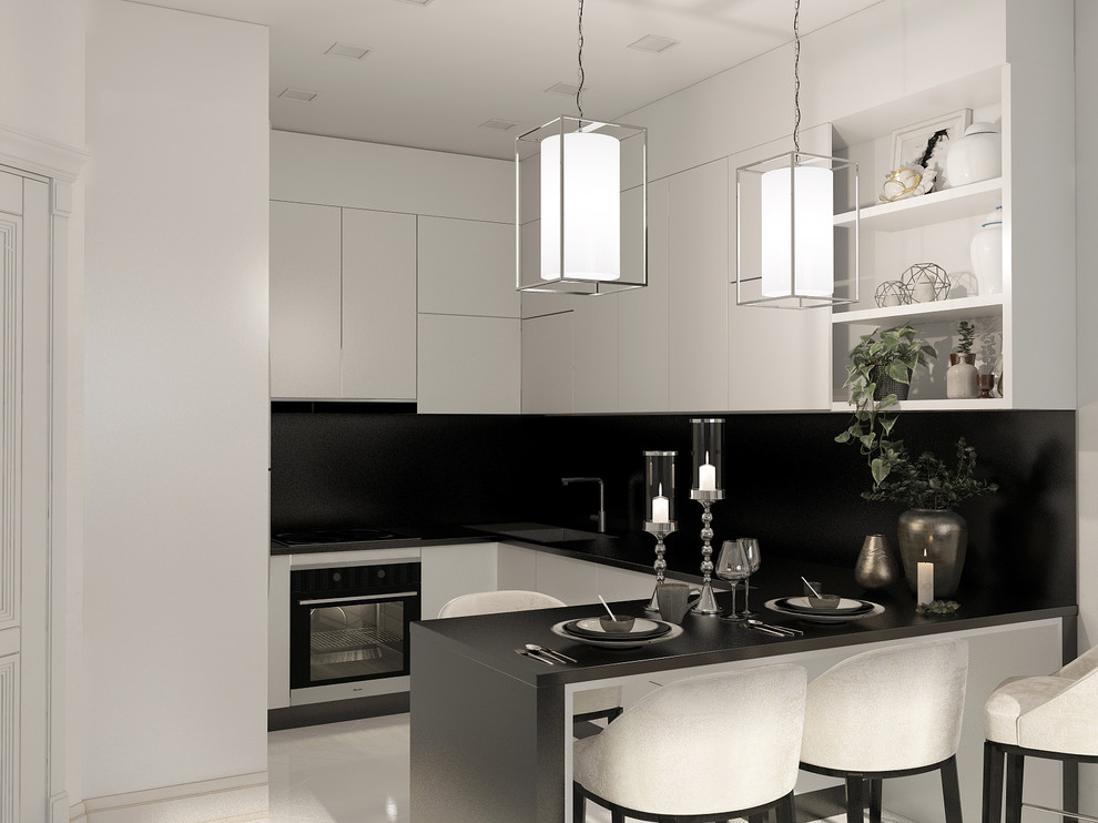 гостиная объединенная с балконом