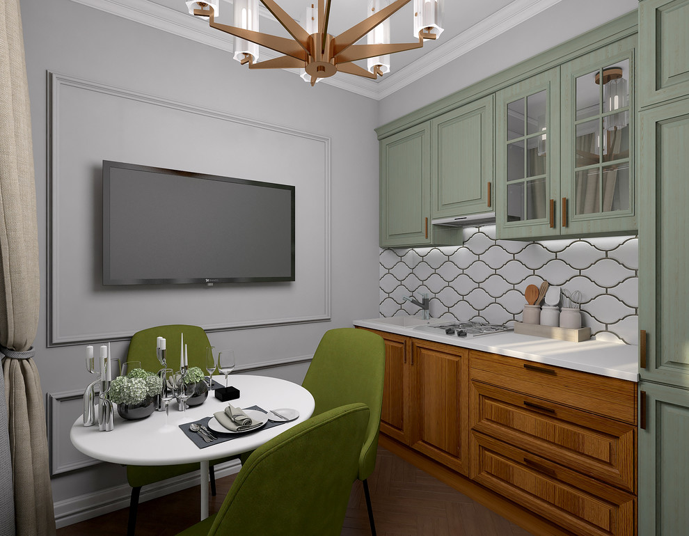 Московская квартира в панельном доме 38 м.кв.