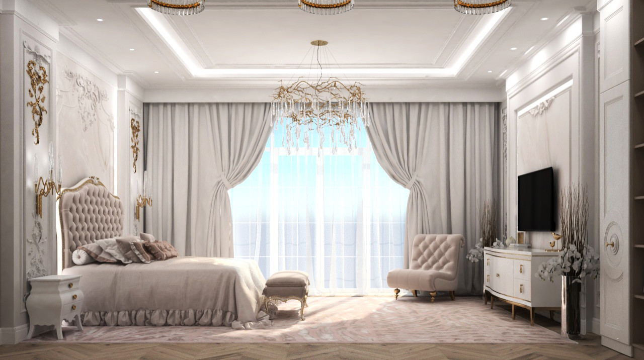 Классический дизайн коттеджа г. Пенза