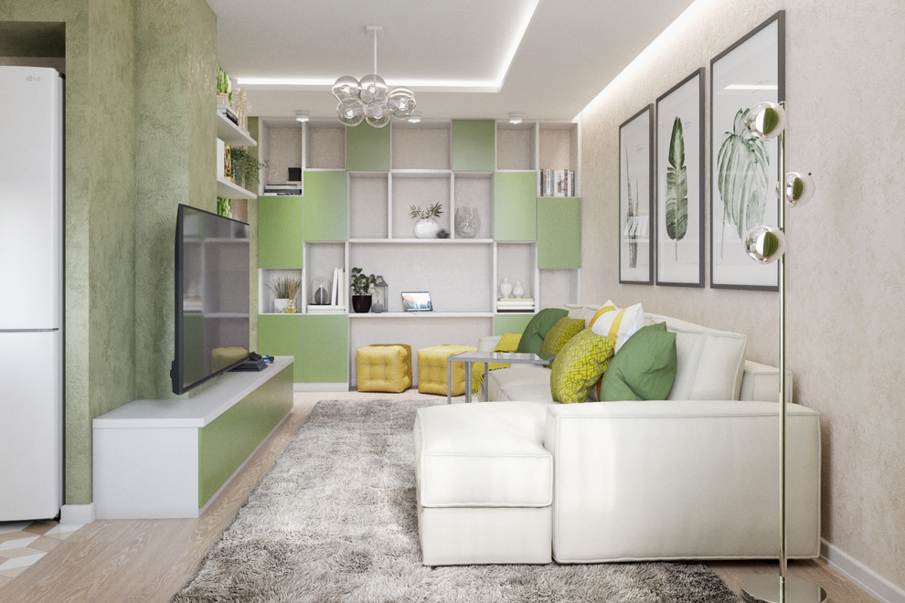 В листьях банана