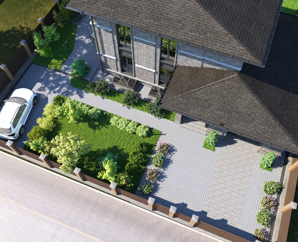 Частный жилой дом. Архитектура/Благоустройство