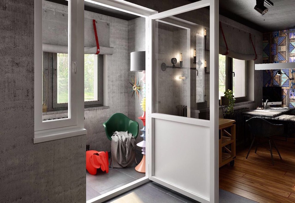 Рабочее пространство для московской компании в стиле "LOFT", 96 кв.м.