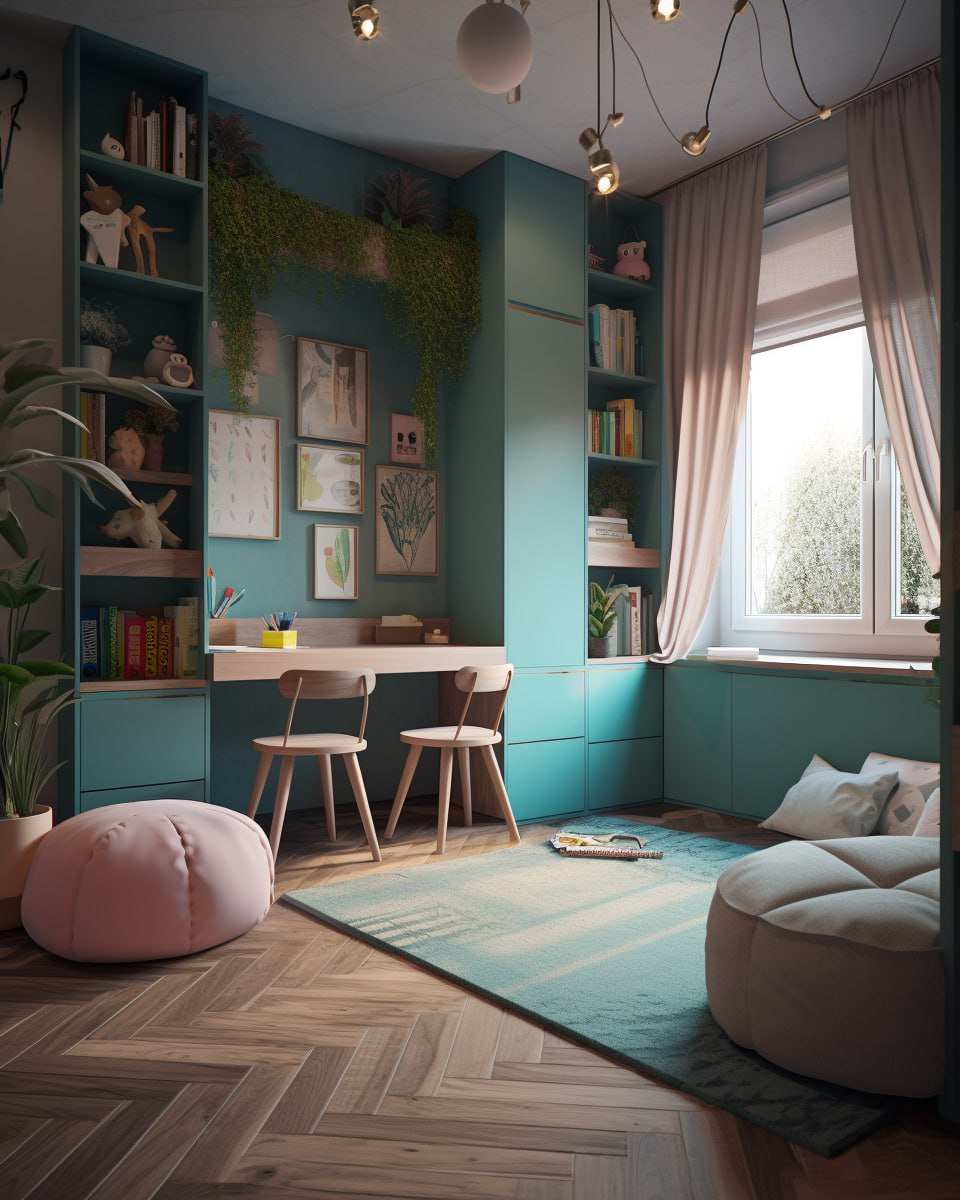 Дизайн проект детской комнаты