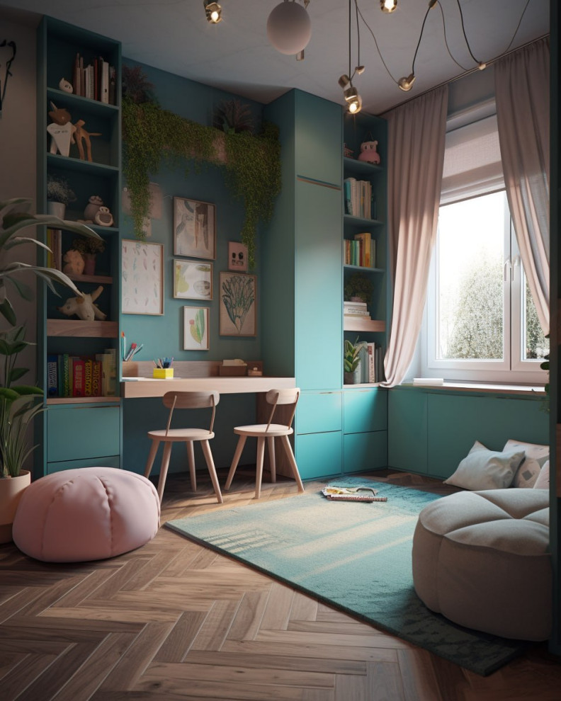 Дизайн проект детской комнаты