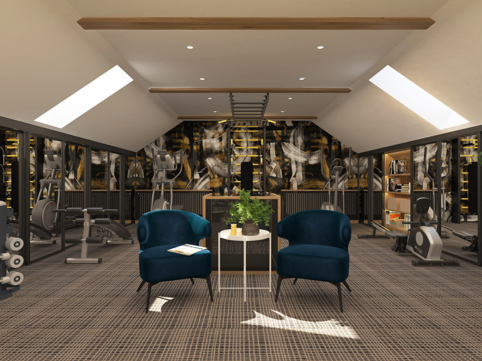 Обложка проекта: Дизайн-проект интерьера мансарды г.Челябинск