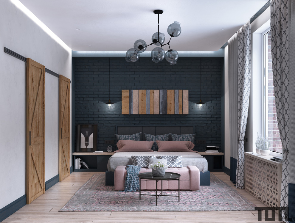 Просторный лофт для большой семьи