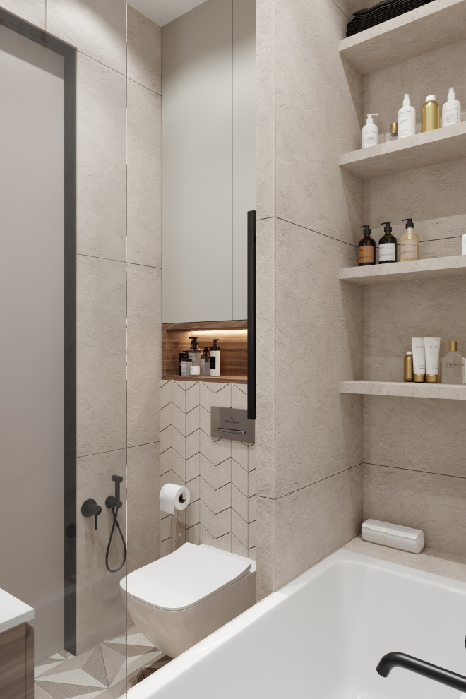 Квартира 127 кв.м. в современном стиле в ЖК Серебряный Парк.