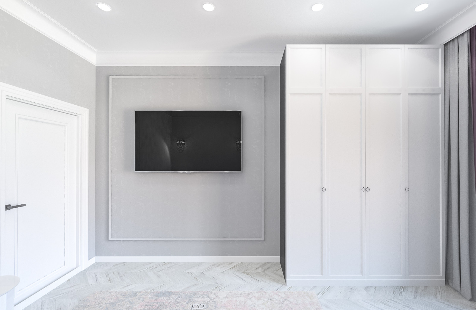 Концепция одноэтажного дома для семейной пары