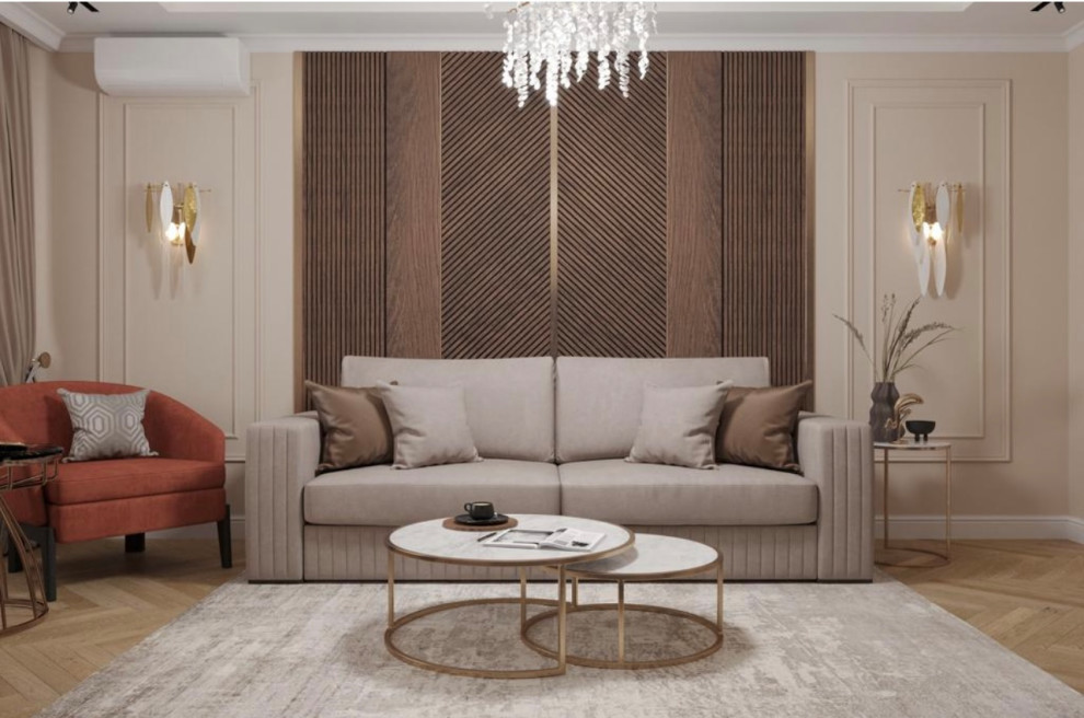 Гостиная в 2-х комнатной квартире