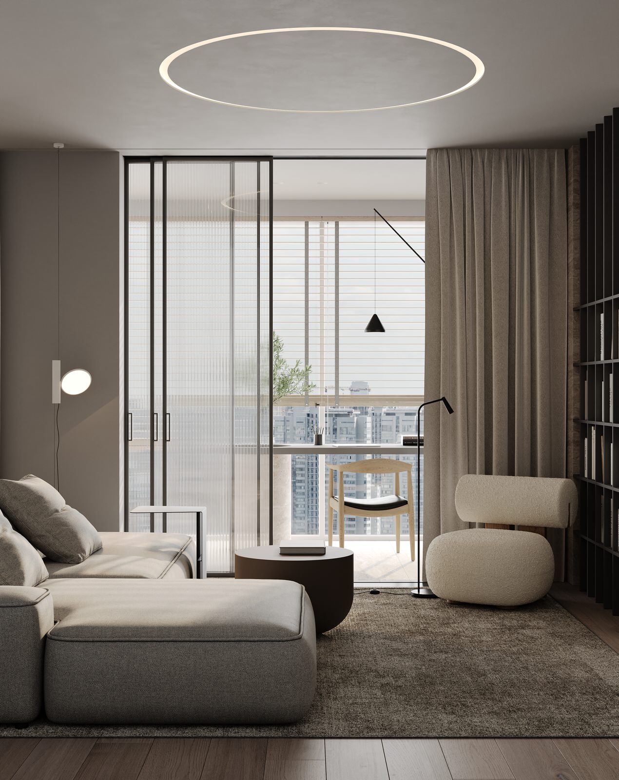 ЖК "RiverSky", 75 квадратных метров.