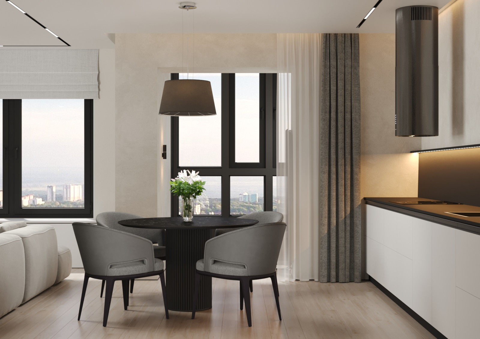 Квартира для молодой пары с двумя собаками