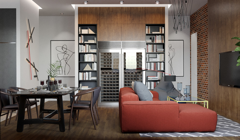 Интерьер квартиры в стиле лофт