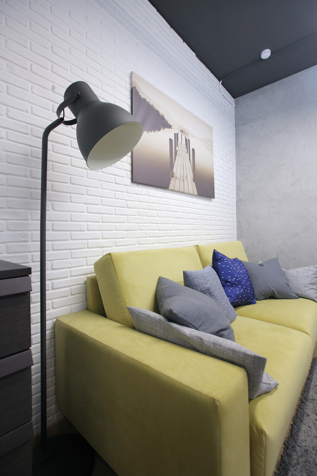 Комната отдыха в стиле лофт