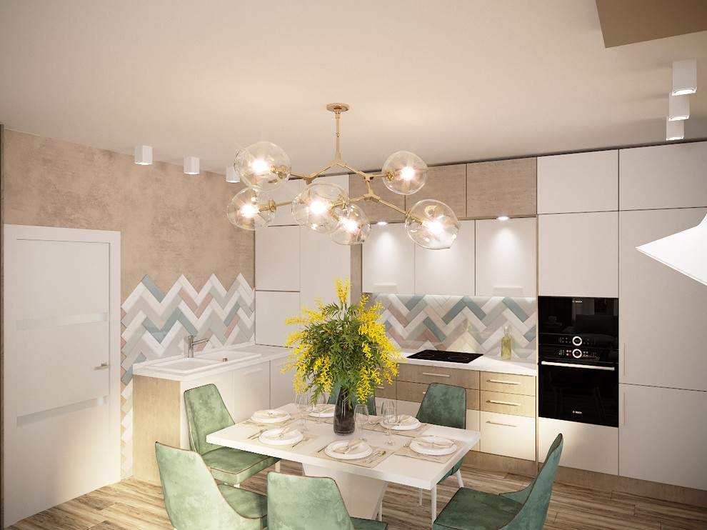 Трехкомнатная квартира в современном стиле