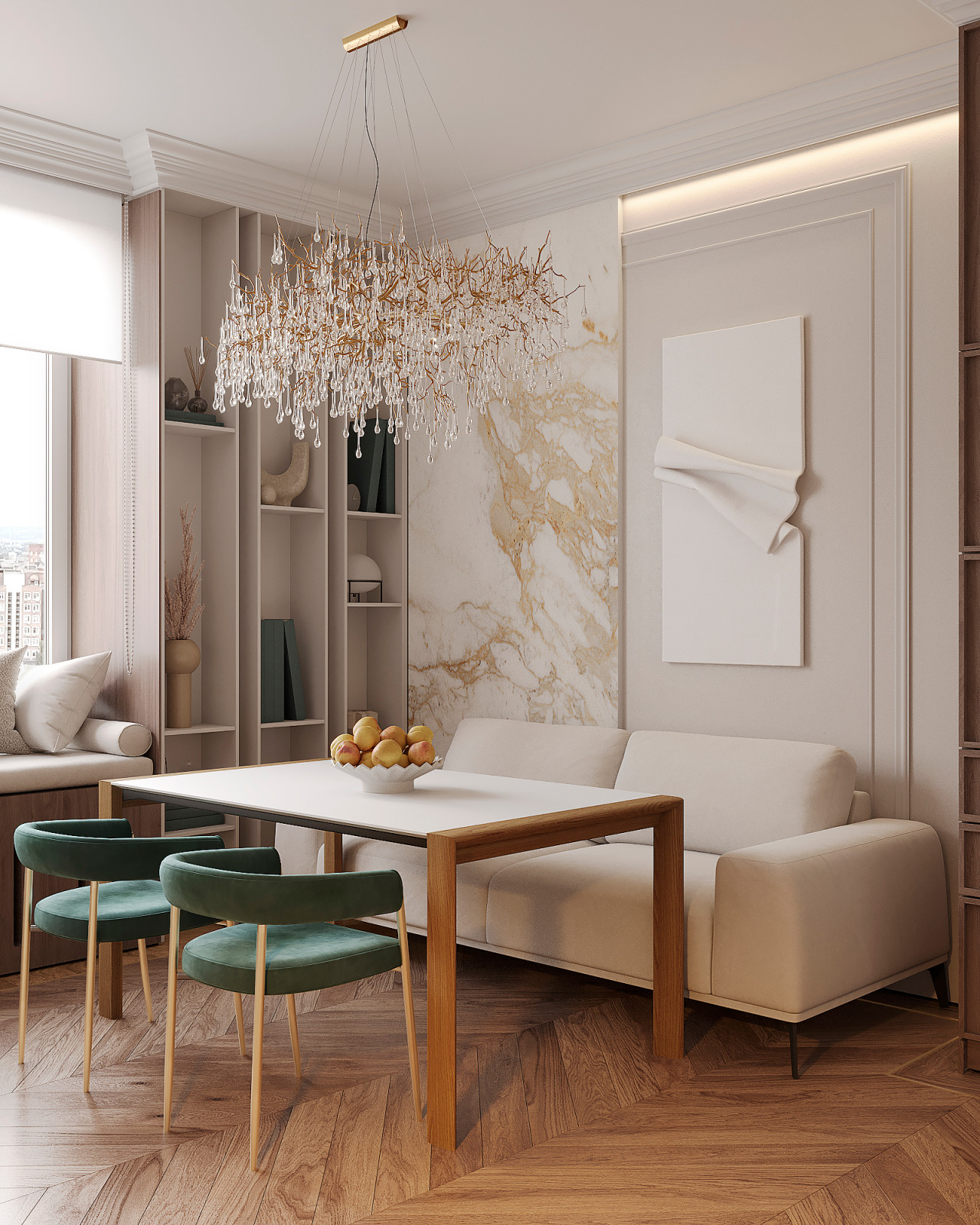 Дизайн квартиры в ЖК "Наследие",  г.Тула