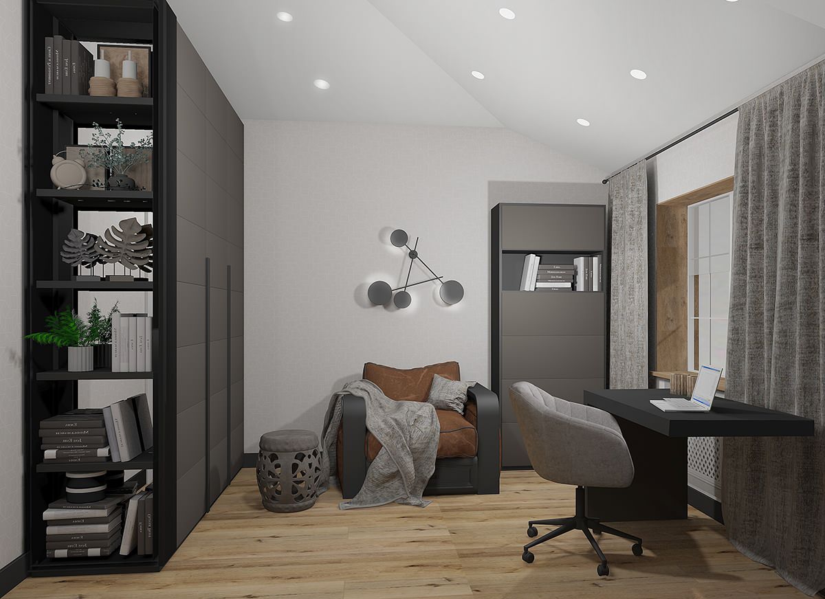 Проект таунхауса в современном стиле