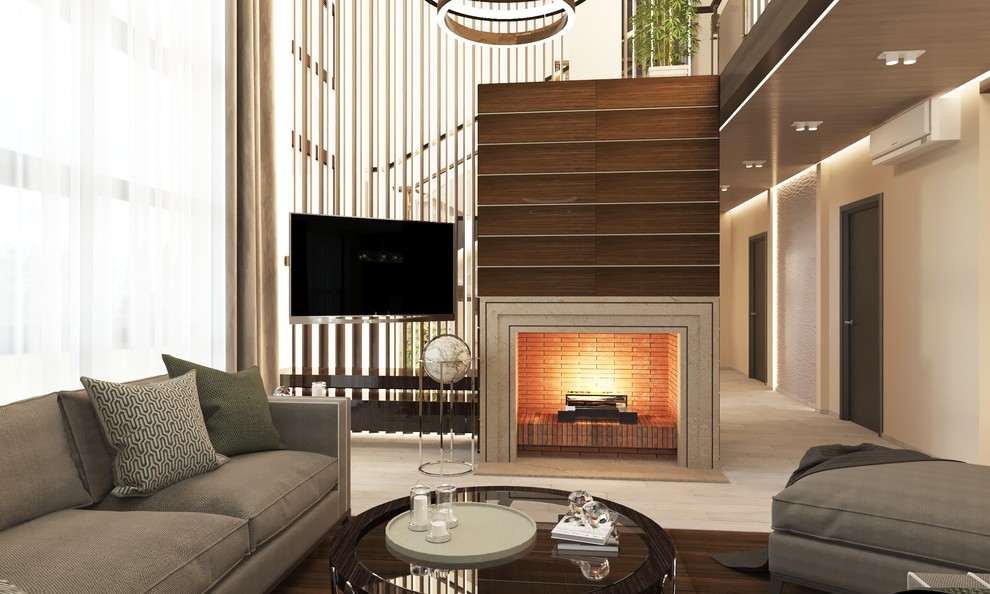 Двухэтажный частный дом в г. Екатеринбурге