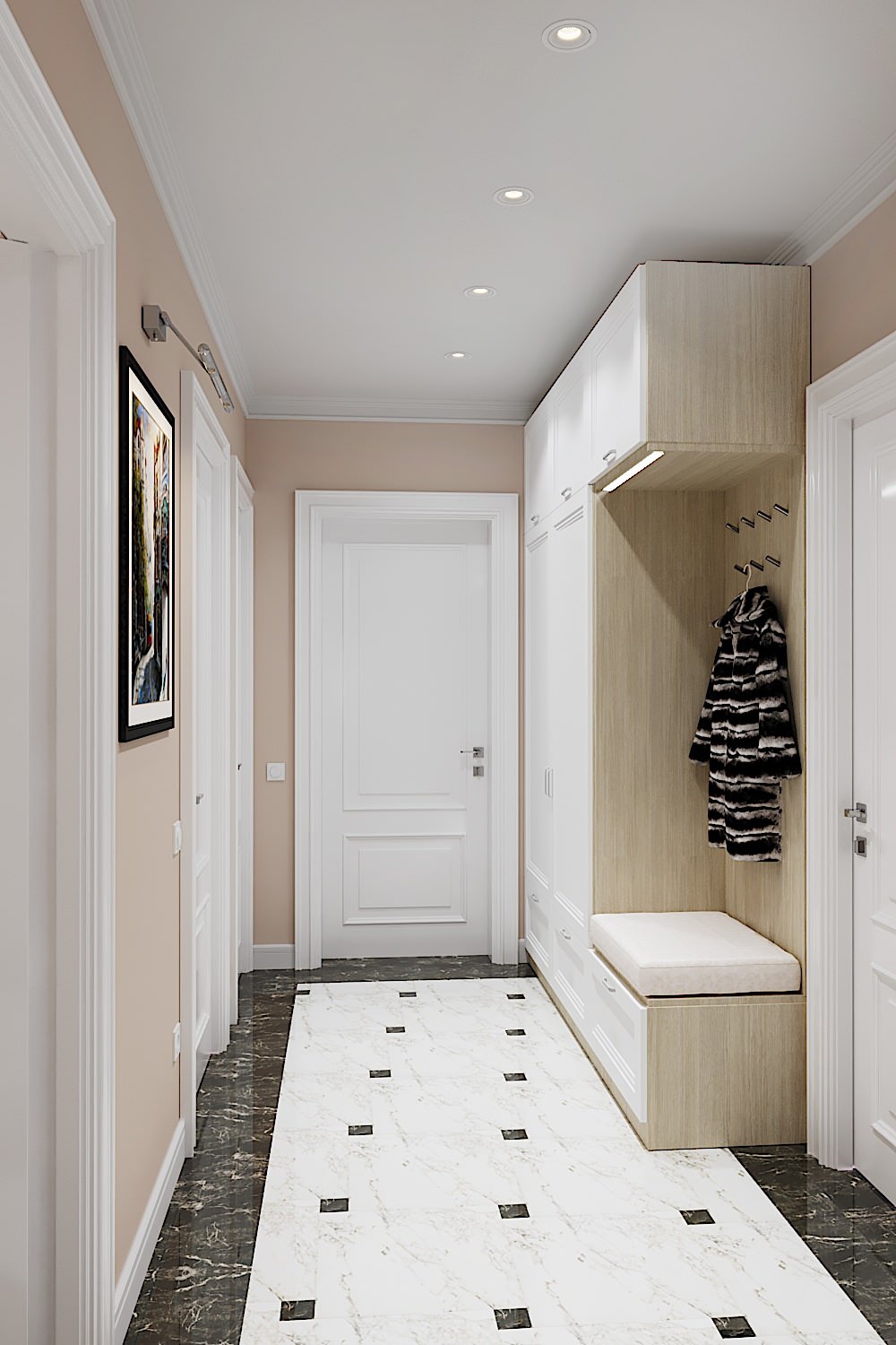 Дизайн-проект квартиры 74 м2