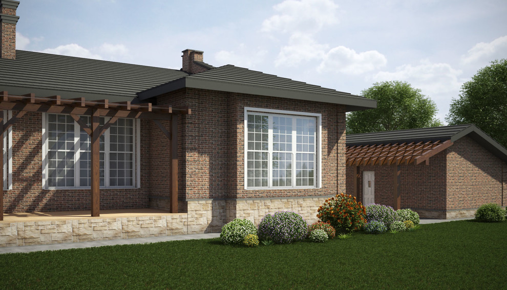 Обложка проекта: Дом в пригороде