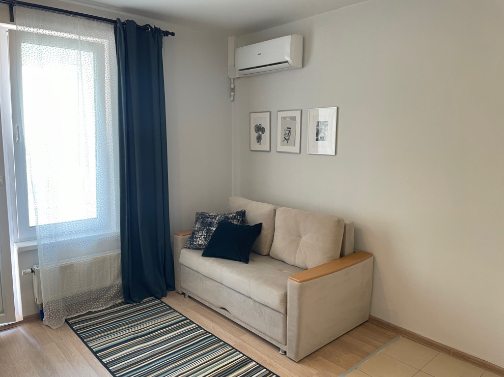 Обложка проекта: Реализовано - 1-комнатная квартира в Новой Москве