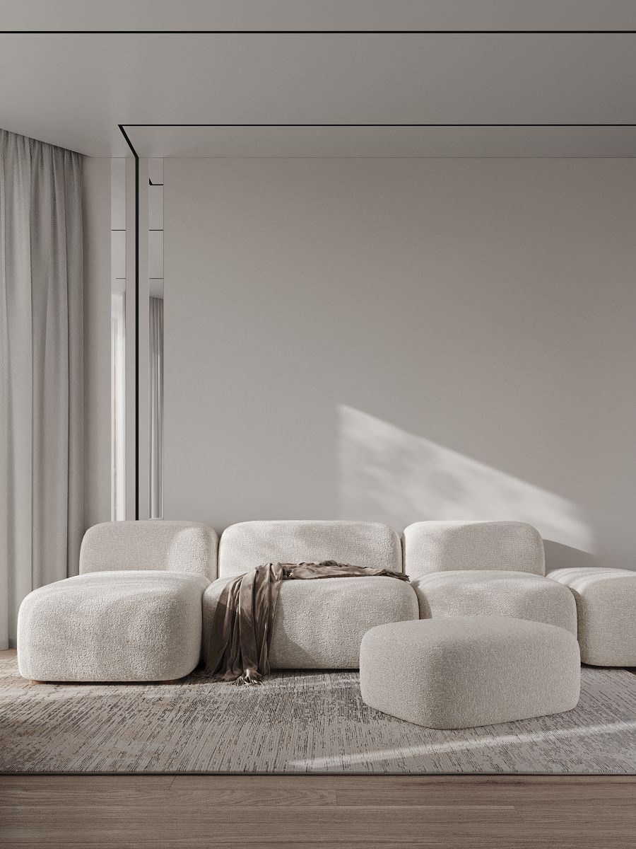 Частный дом в п. Южный с стиле минимализм