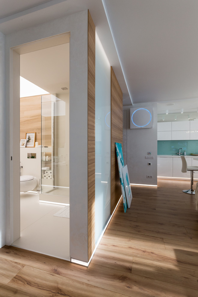 Квартира в бирюзовых оттенках