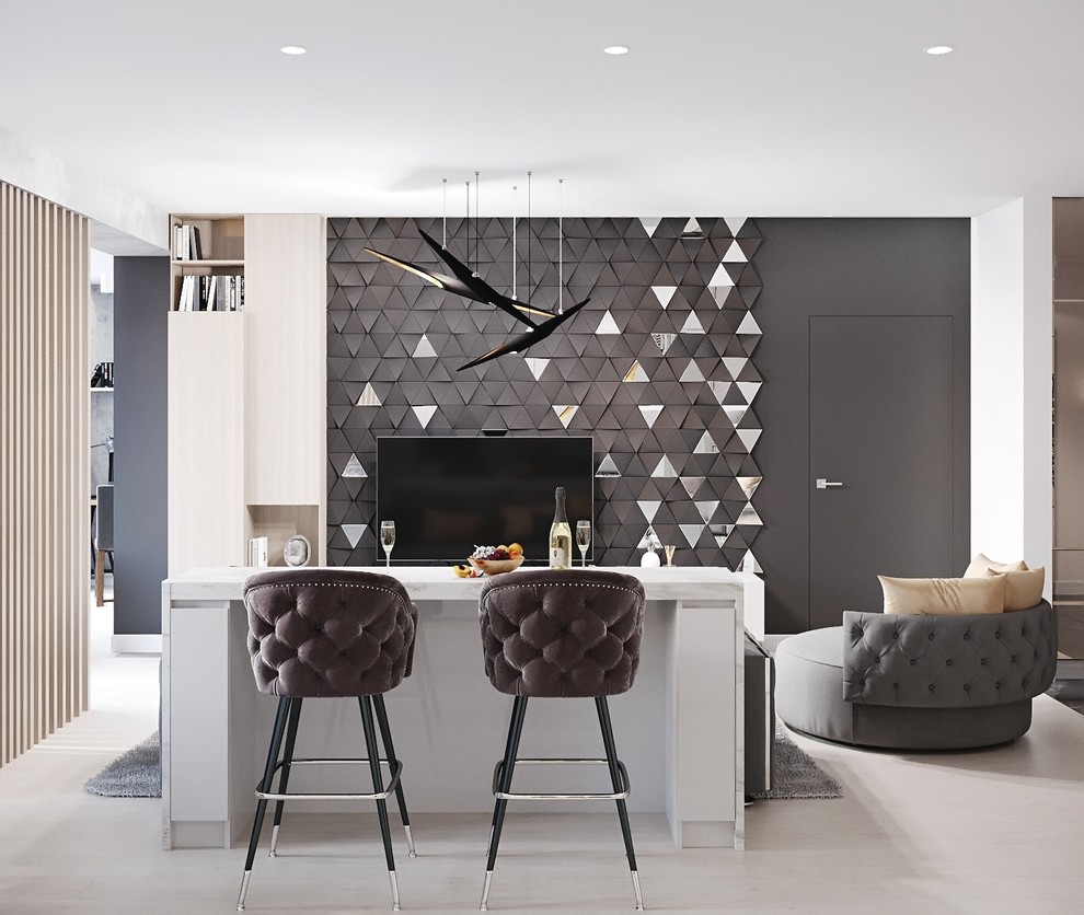 Дизайн студии в скандинавском стиле