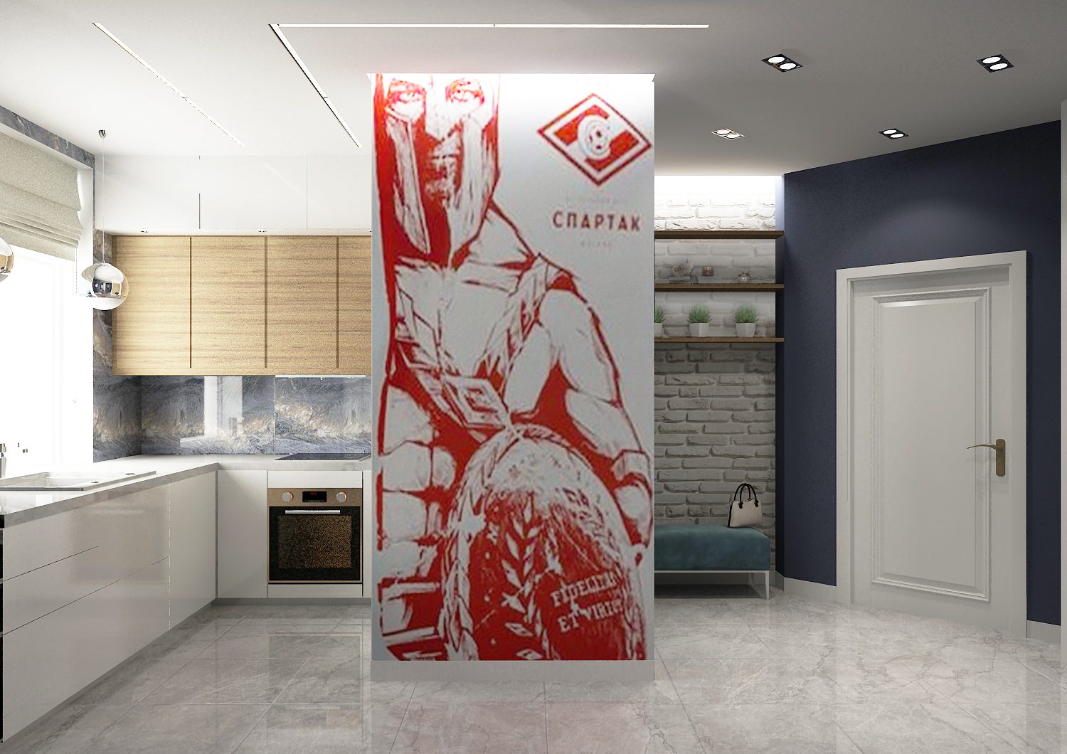 Проект квартиры в Геленджике