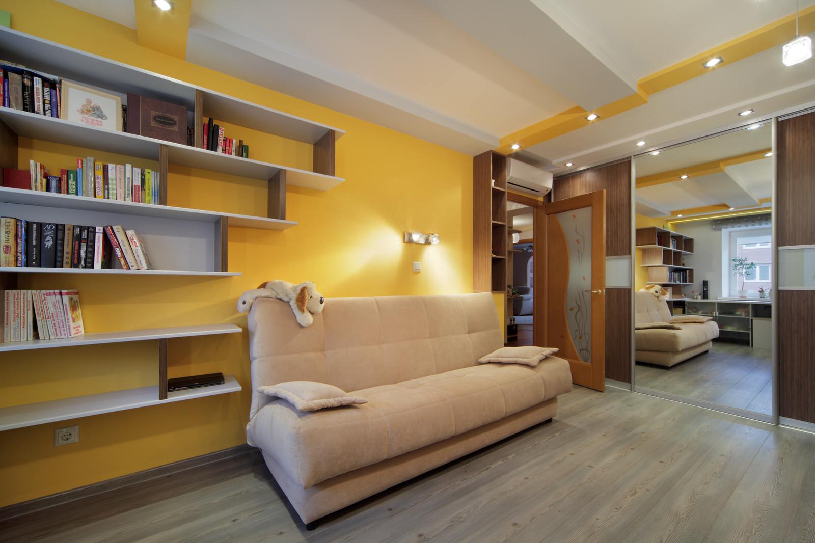 Солнечный дизайн - проект 3х комнатной квартиры