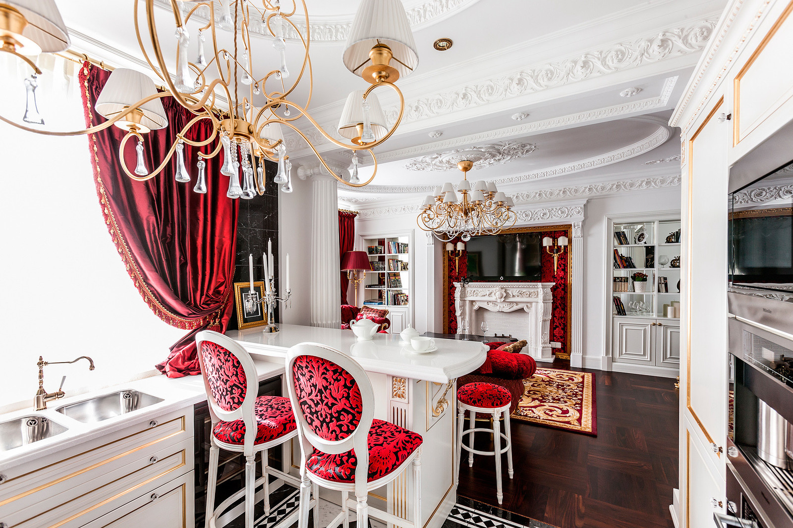 Интерьер квартиры в Санкт-Петербурге на Кирочной улице