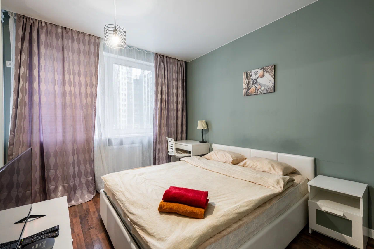 Хоумстейджинг квартиры для посуточной аренды в ЖК "Город"