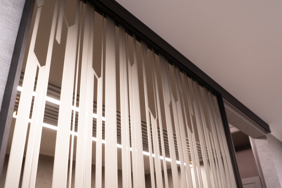 Раздвижная подвесная межкомнатная перегородка дверь в профиле R1200 AIR raumplus