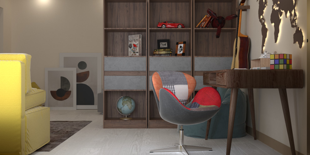 Обложка проекта: Дизайн-проект детской комнаты